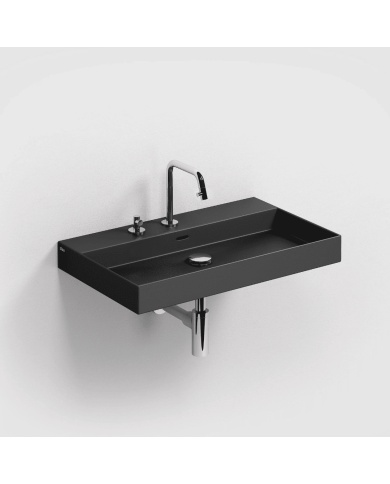 Lavabo noir 70cm New Wash Me Clou Lavabo noir 70cm New Wash Me Clou