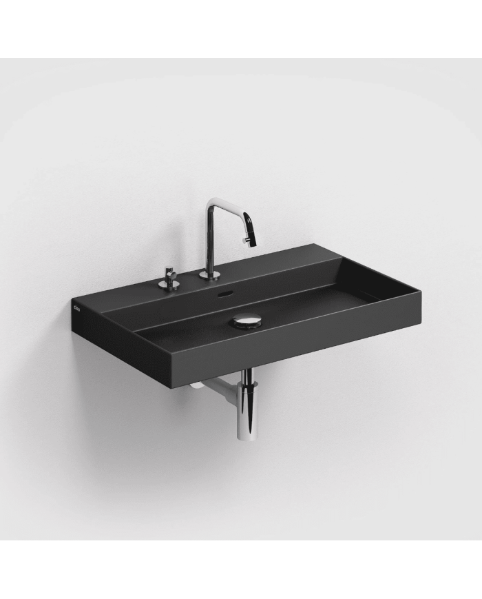 Lavabo noir 70cm New Wash Me Clou Lavabo noir 70cm New Wash Me Clou