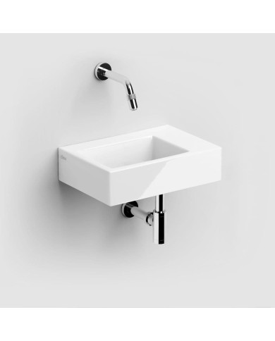 lave mains blanc brillant 36cm 0 trou Flush 2 Clou lave mains blanc brillant 36cm 0 trou Flush 2 Clou