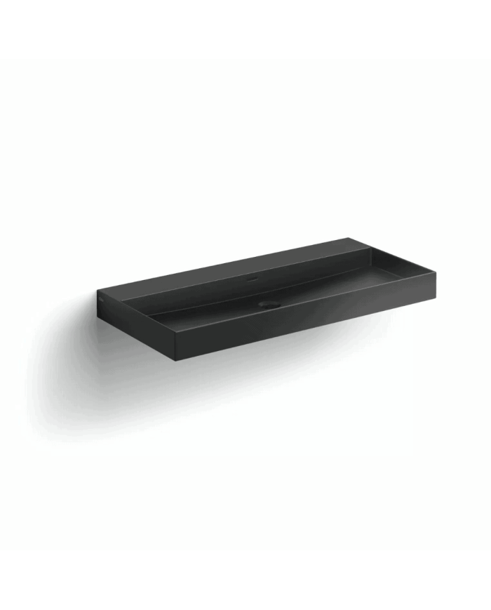 Lavabo noir 90cm New Wash Me Clou Lavabo noir 90cm New Wash Me Clou