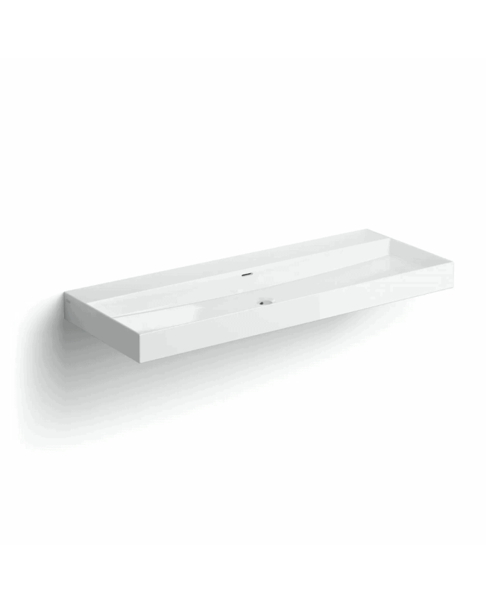 Lavabo blanc 110cm New Wash Me Clou Lavabo blanc 110cm New Wash Me Clou
