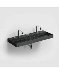 Lavabo noir 110cm New Wash Me Clou Lavabo noir 110cm New Wash Me Clou
