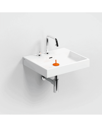 Lavabo blanc brillant Wash Me 50cm Clou Lavabo blanc brillant Wash Me 50cm Clou