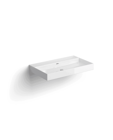 Lavabo blanc brillant Wash Me 70cm Clou Lavabo blanc brillant Wash Me 70cm Clou