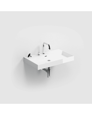 Lavabo blanc brillant Wash Me 70cm Clou Lavabo blanc brillant Wash Me 70cm Clou