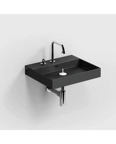 Lavabo noir mat Wash Me 50cm Clou Lavabo noir mat Wash Me 50cm Clou