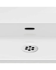 Lavabo blanc brillant marbre minéral Wash Me 50cm Clou