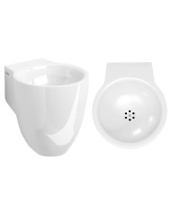 lave mains blanc brillant 27cm 0 trou Flush 6 Clou lave mains blanc brillant 27cm 0 trou Flush 6 Clou