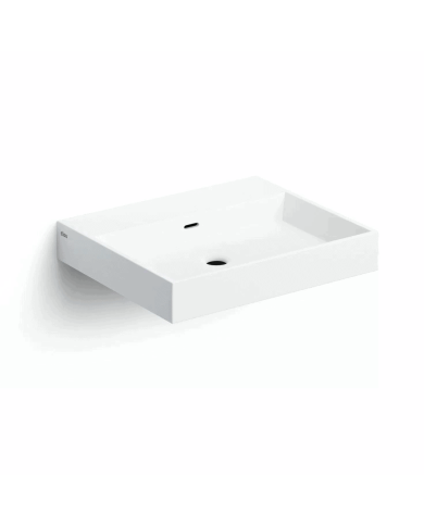 Lavabo blanc mat aluite Wash Me 50cm Clou Lavabo blanc mat aluite Wash Me 50cm Clou