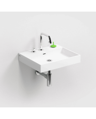 Lavabo blanc mat aluite Wash Me 50cm Clou Lavabo blanc mat aluite Wash Me 50cm Clou