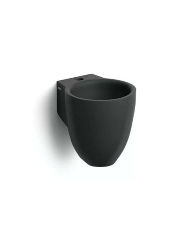 lave mains noir mat 27cm 1trou Flush 6 Clou lave mains noir mat 27cm 1trou Flush 6 Clou