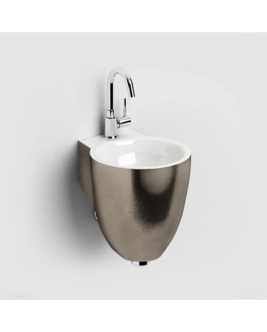 lave mains platine blanc 27cm 1trou Flush 6 Clou lave mains platine blanc 27cm 1trou Flush 6 Clou