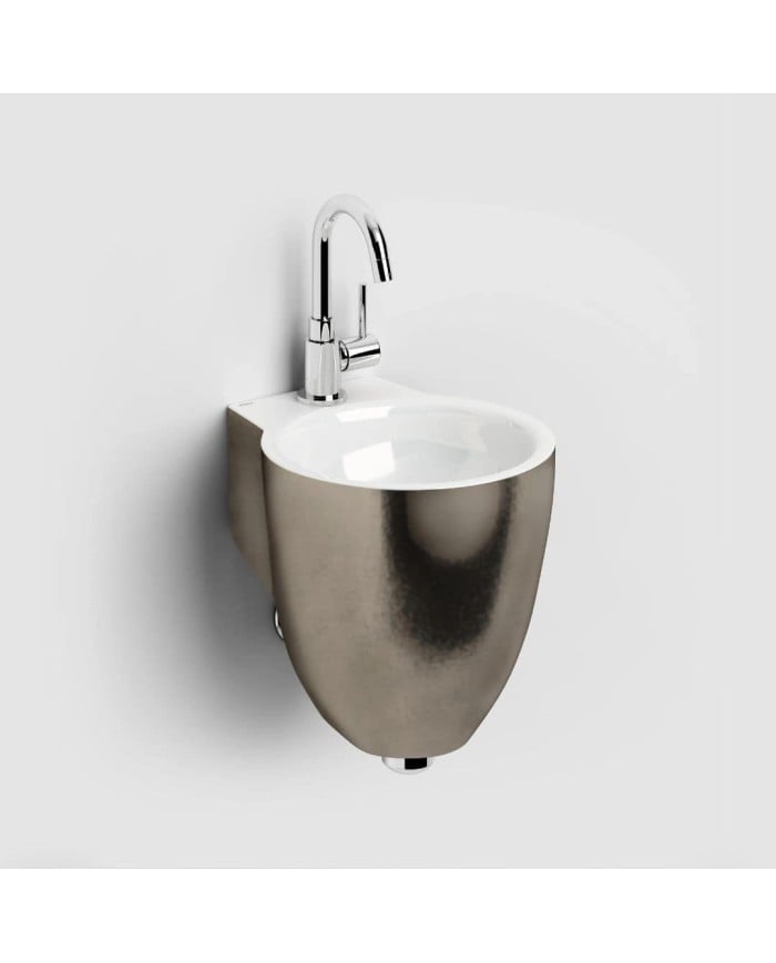 lave mains platine blanc 27cm 1trou Flush 6 Clou lave mains platine blanc 27cm 1trou Flush 6 Clou
