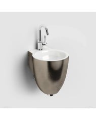 lave mains platine blanc 27cm 1trou Flush 6 Clou lave mains platine blanc 27cm 1trou Flush 6 Clou