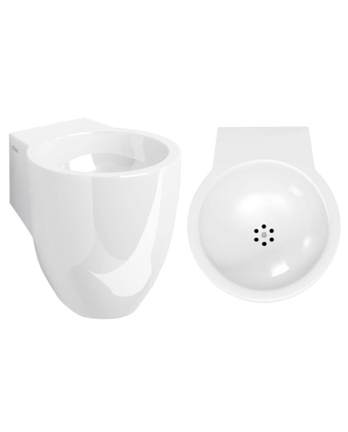 lave mains blanc brillant marbre 27cm Flush 6 Clou lave mains blanc brillant marbre 27cm Flush 6 Clou