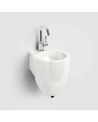 lave mains blanc brillant marbre 27cm Flush 6 Clou lave mains blanc brillant marbre 27cm Flush 6 Clou