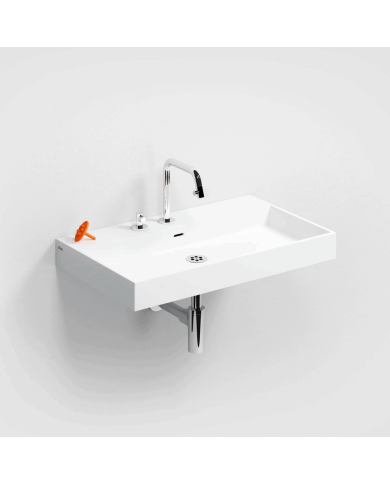Lavabo blanc mat aluite Wash Me 70cm Clou Lavabo blanc mat aluite Wash Me 70cm Clou
