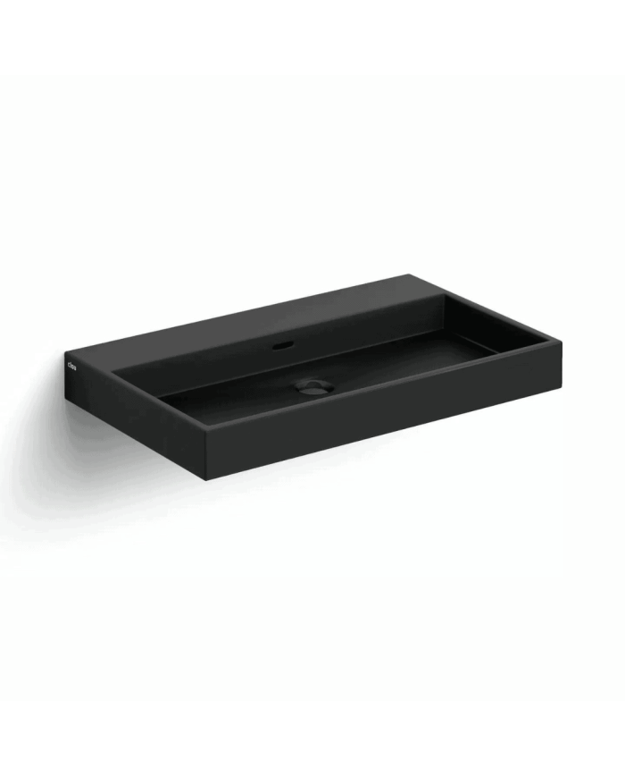 Lavabo noir mat Wash Me 70cm Clou
