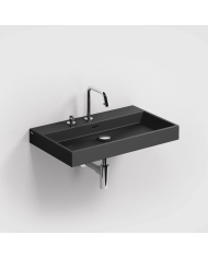 Lavabo noir mat Wash Me 70cm Clou Lavabo noir mat Wash Me 70cm Clou