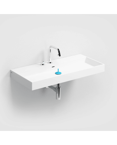 Lavabo blanc mat aluite Wash Me 90cm Clou Lavabo blanc mat aluite Wash Me 90cm Clou