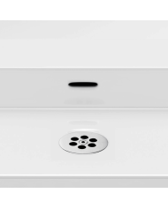 Lavabo noir mat Wash Me 90cm Clou