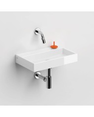 lave mains blanc brillant 38 cm 0 trou MINI WASH ME Clou