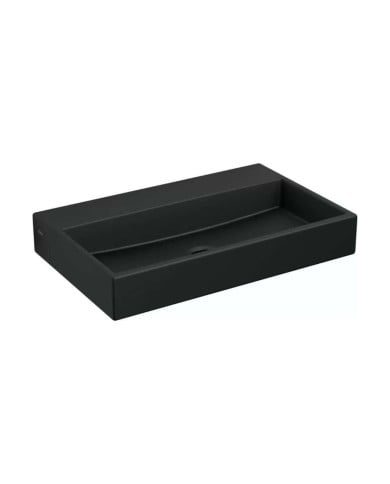 Lave mains noir mat 38 cm 0 trou MINI WASH ME Clou Lave mains noir mat 38 cm 0 trou MINI WASH ME Clou