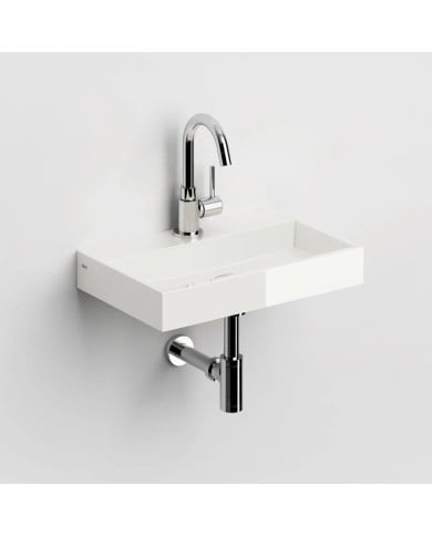 Lave mains blanc marbre 38 cm MINI WASH ME Clou Lave mains blanc marbre 38 cm MINI WASH ME Clou