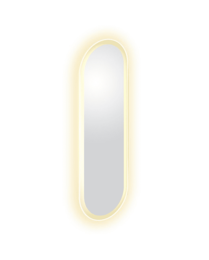 Miroir ovale satiné LED LOOK AT ME Clou Miroir ovale satiné LED LOOK AT ME Clou