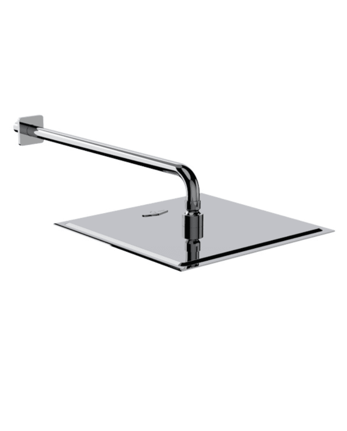 Pomme de douche inox extra-plate Naja Horus