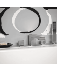 Mélangeur bain/douche 4 trous Myriad Horus