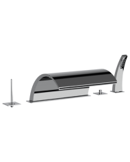 Mitigeur bain/douche 5 trous sur gorge Nouvelle Vague Horus Mitigeur bain/douche 5 trous sur gorge Nouvelle Vague Horus