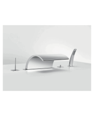 Mitigeur bain/douche 5 trous sur gorge Nouvelle Vague Horus Mitigeur bain/douche 5 trous sur gorge Nouvelle Vague Horus
