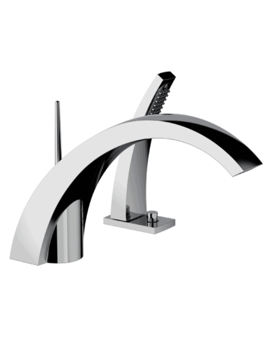 Mitigeur bain/douche sur gorge Nouvelle Vague Horus Mitigeur bain/douche sur gorge Nouvelle Vague Horus
