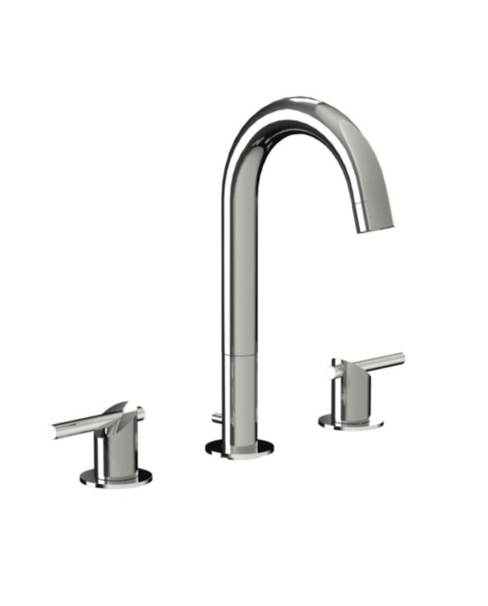 Mélangeur lavabo 3 trous vidage clic-clac Minoé Horus Mélangeur lavabo 3 trous vidage clic-clac Minoé Horus
