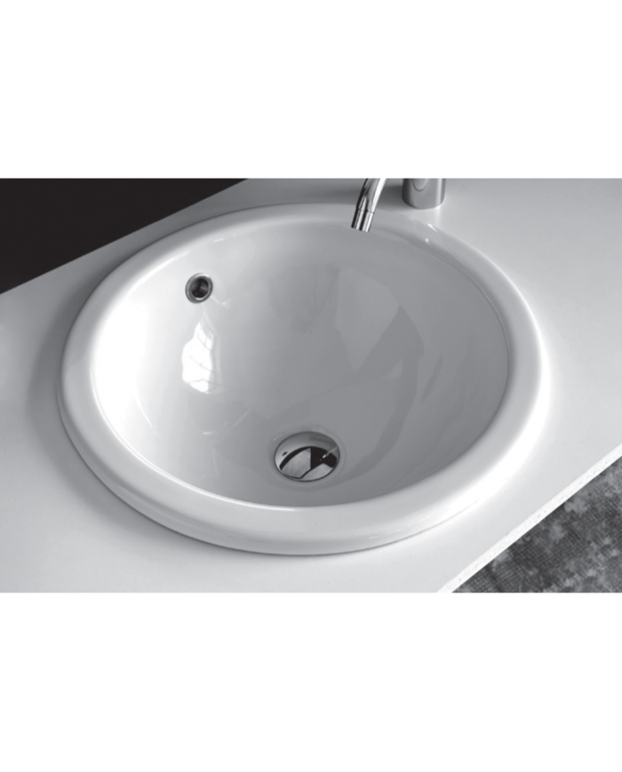 Lavabo sous plan sottopiano Bleu Provence
