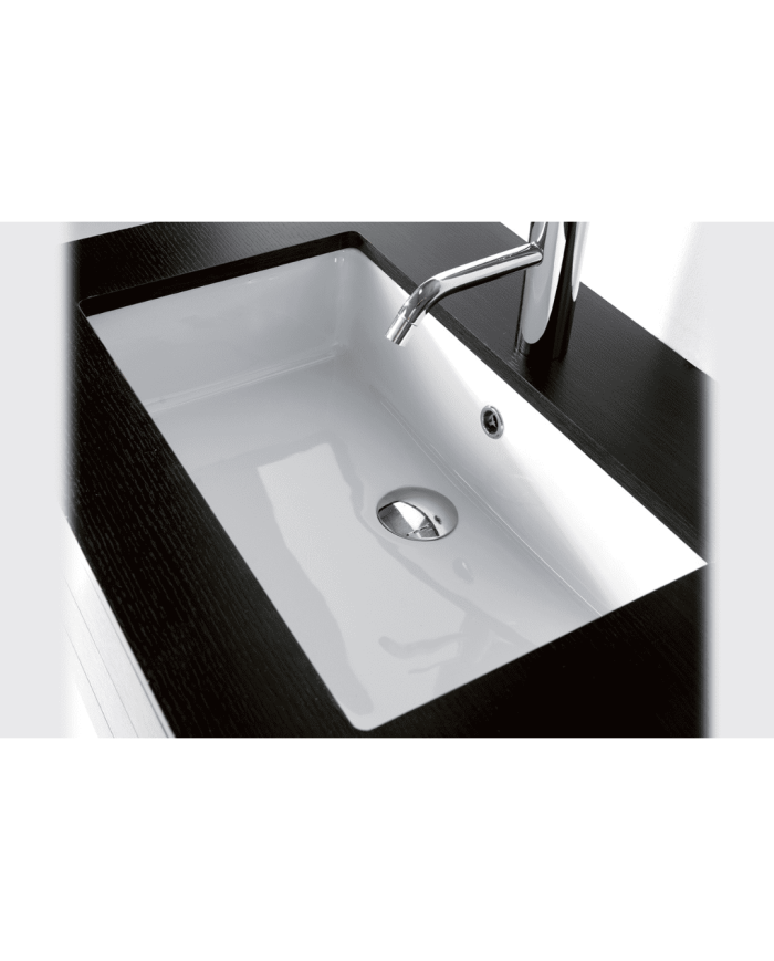 Lavabo sous plan rectangulaire P34.5 Bleu Provence