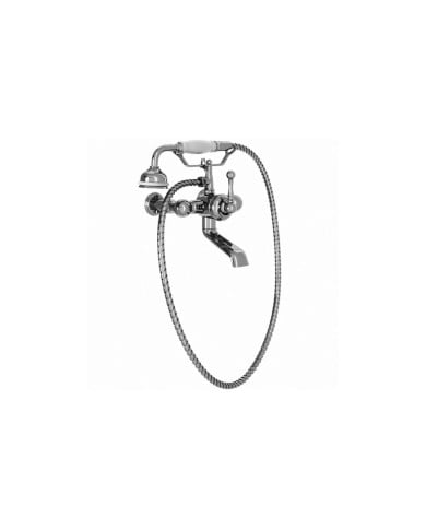Mitigeur Bain/Douche mural avec douchette - Thetis Margot