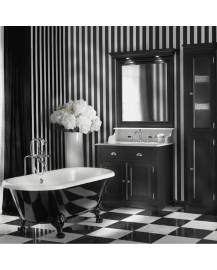 Meuble lavabo 1 vasque et miroir Kent Aqua Prestige