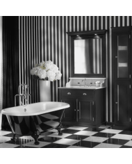 Meuble lavabo 1 vasque et miroir Kent Aqua Prestige