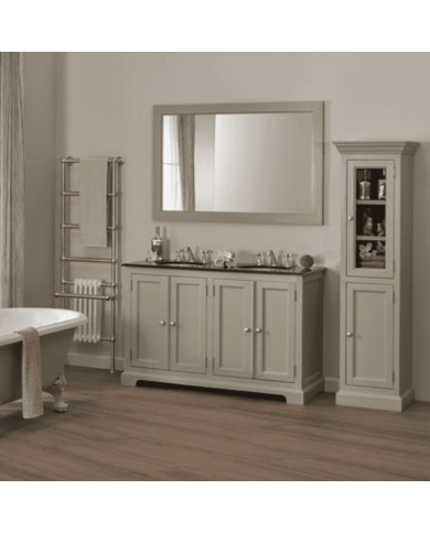 Meuble lavabo 2 vasques et miroir Bristol Aqua Prestige