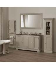 Meuble lavabo 2 vasques et miroir Bristol Aqua Prestige