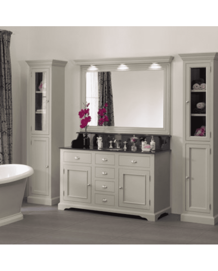 Meuble lavabo 1 vasque et miroir Carlton Aqua Prestige