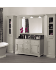 Meuble lavabo 1 vasque et miroir Carlton Aqua Prestige