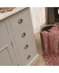 Meuble lavabo 1 vasque et miroir Chelsea Aqua Prestige