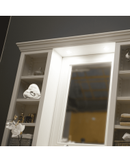 Meuble lavabo 1 vasque et miroir Chelsea Aqua Prestige