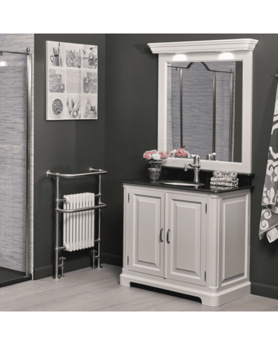 Meuble lavabo 1 vasque et miroir Regent 96 Aqua Prestige