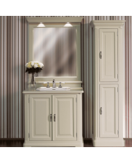 Meuble lavabo 1 vasque et miroir Regent 96 Aqua Prestige
