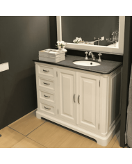 Meuble lavabo 1 vasque et miroir Regent 118 Aqua Prestige