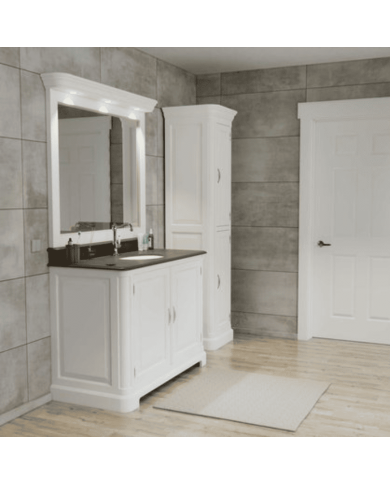 Meuble lavabo 1 vasque et miroir Regent 121 Aqua Prestige